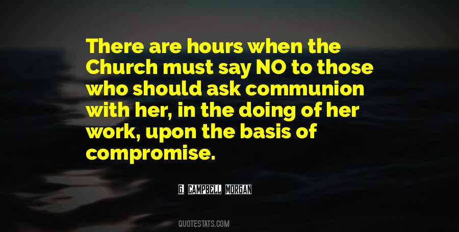 Quotes About Church Work #107346