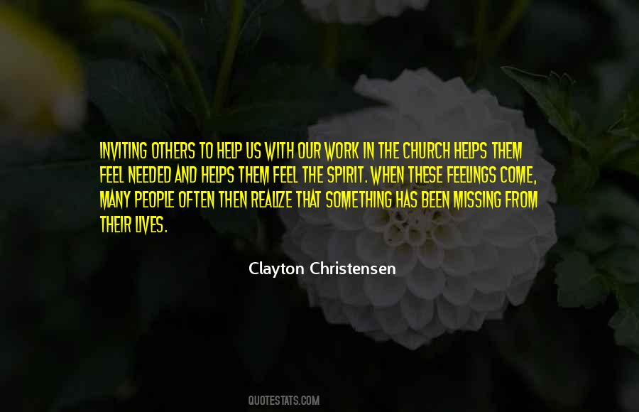 Quotes About Church Work #194084