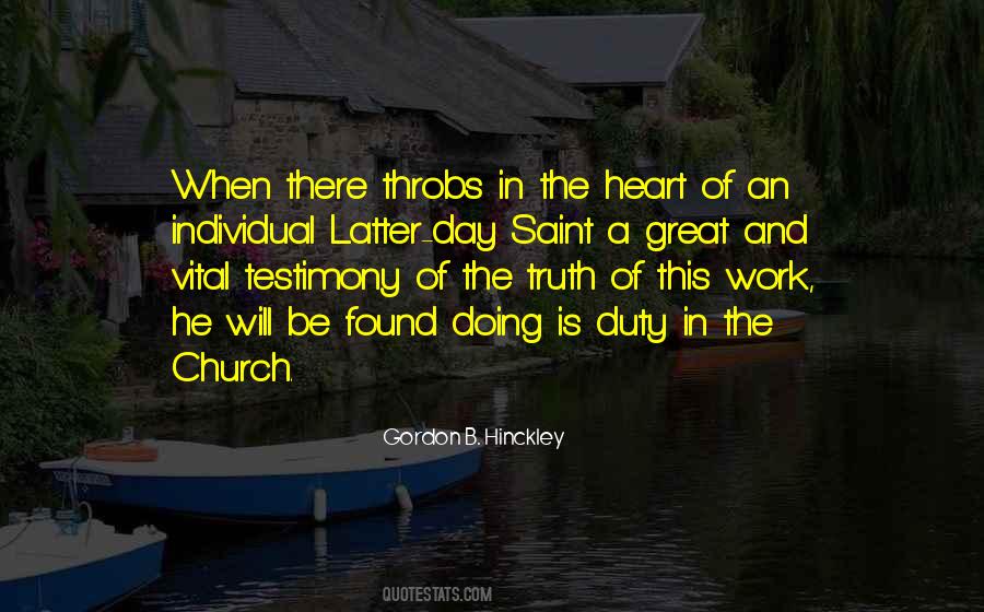 Quotes About Church Work #546514