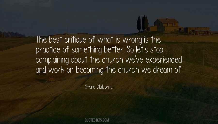 Quotes About Church Work #622521