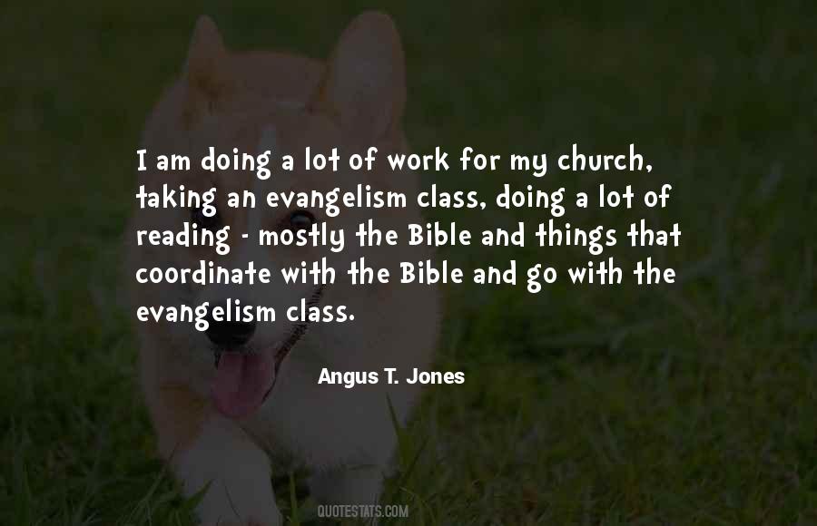 Quotes About Church Work #692425
