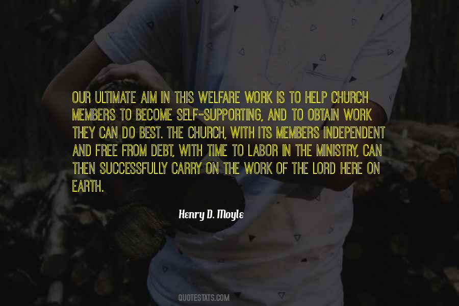 Quotes About Church Work #754206