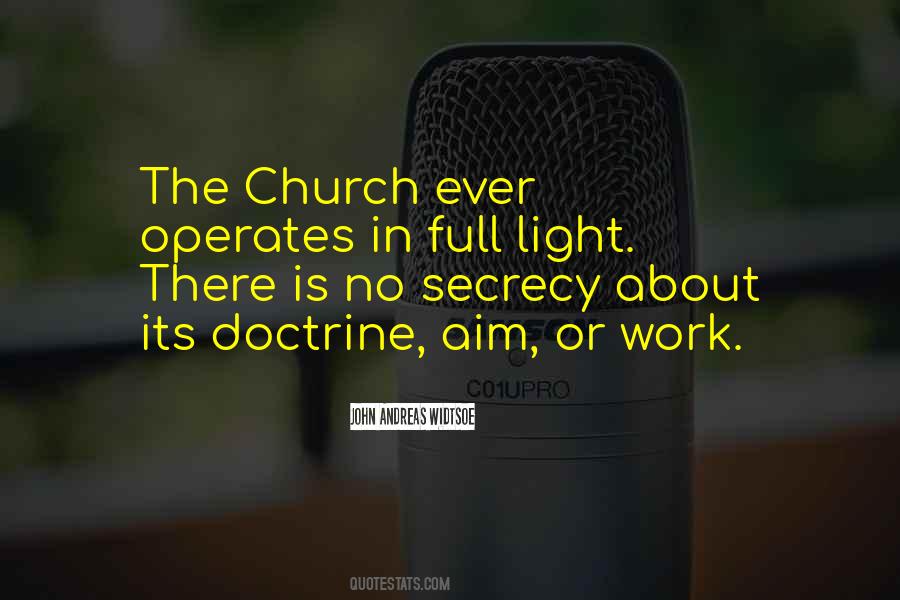 Quotes About Church Work #804648