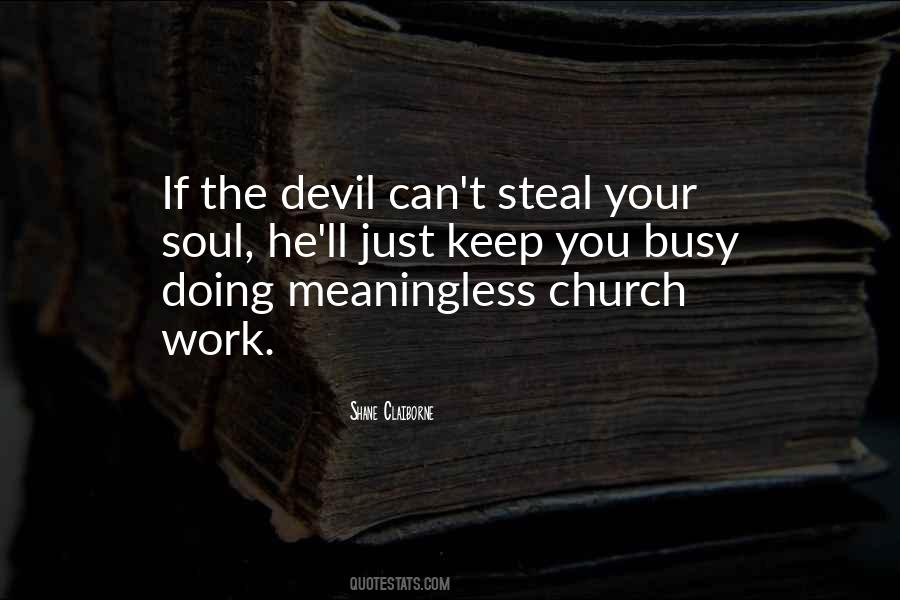 Quotes About Church Work #924771