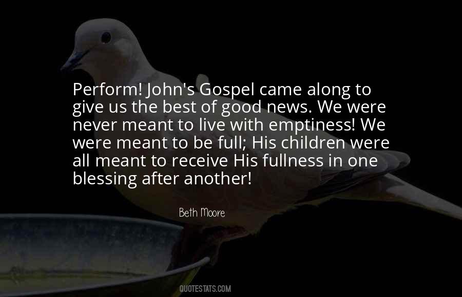Quotes About Gospel Of John #721865