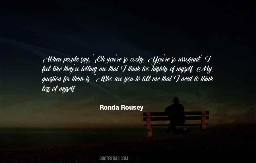 Quotes About Ronda #753202