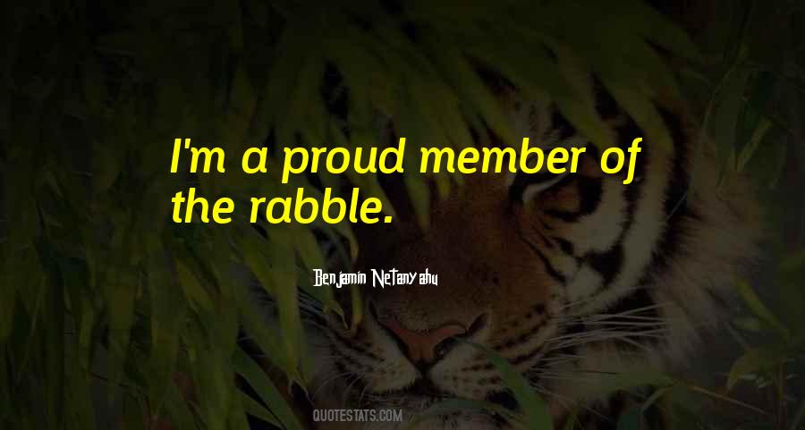 Quotes About The Rabble #424249