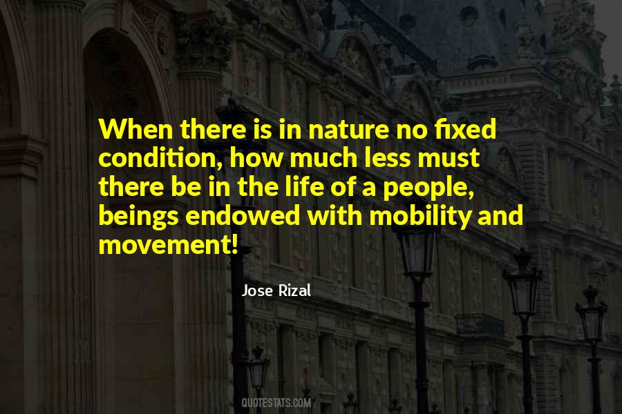 Life Mobility Quotes #8048