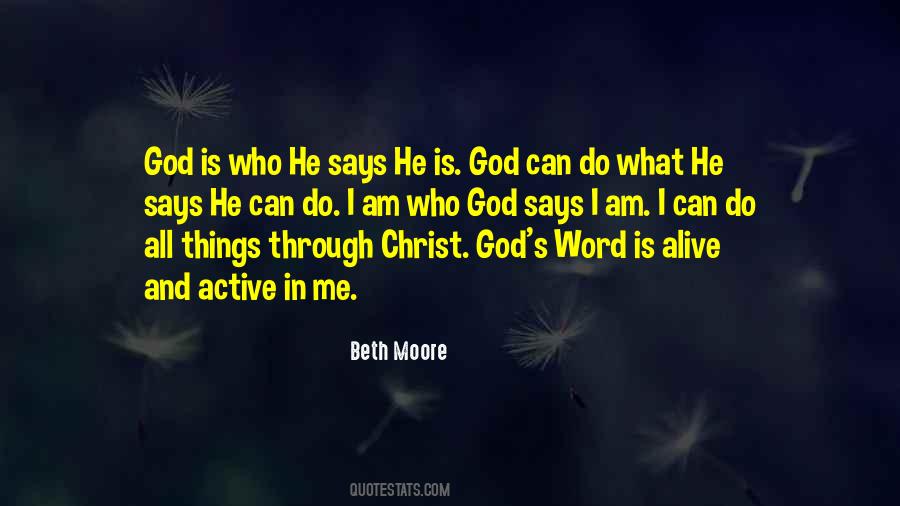 Quotes About Who I Am In Christ #1491722