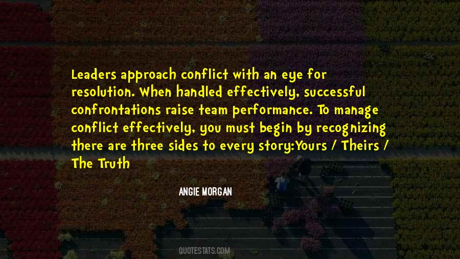 Quotes About Conflict Resolution #1167912