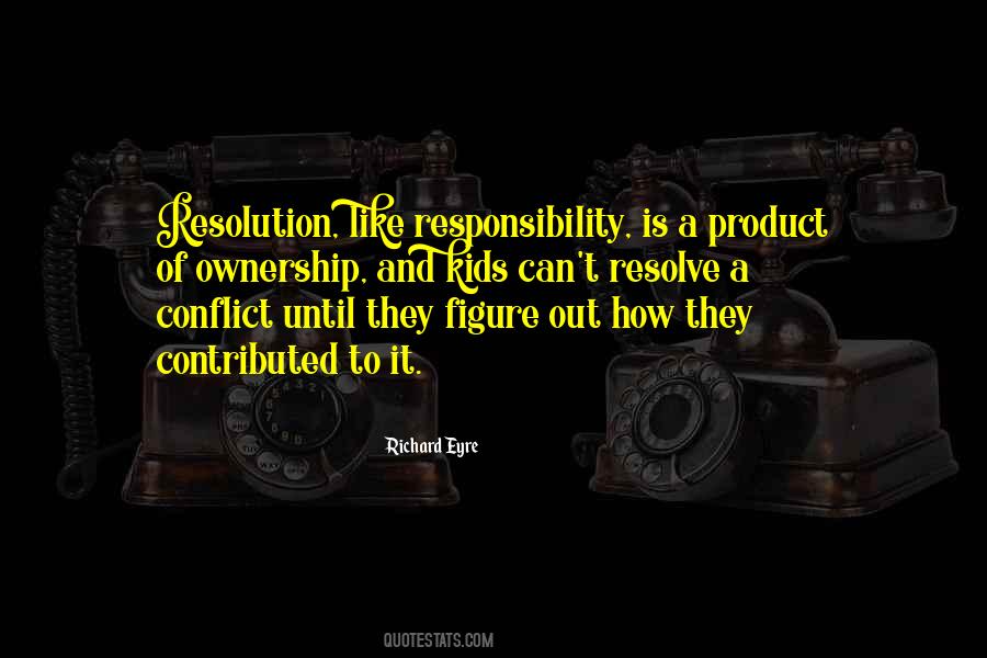 Quotes About Conflict Resolution #138332