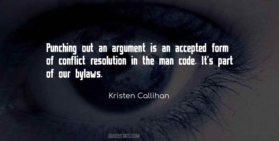Quotes About Conflict Resolution #1655963