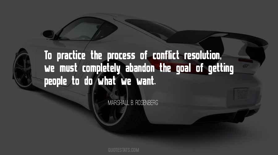 Quotes About Conflict Resolution #246899