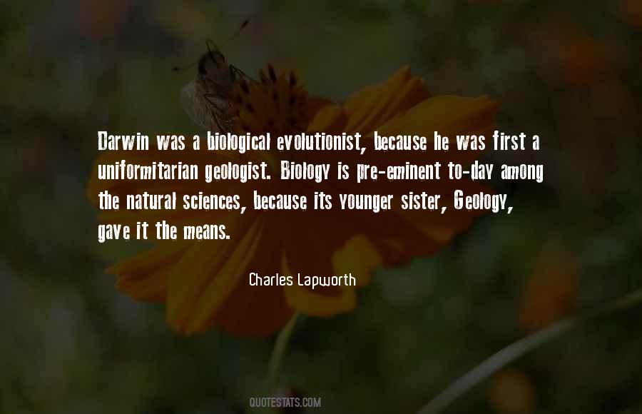 Quotes About Biological Evolution #1662578