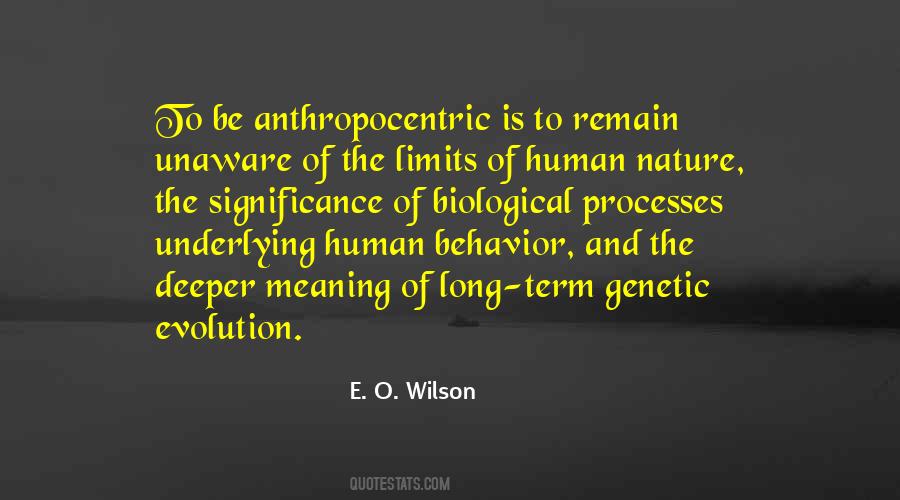 Quotes About Biological Evolution #951125