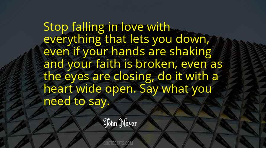 Quotes About Closing Your Heart #1660611