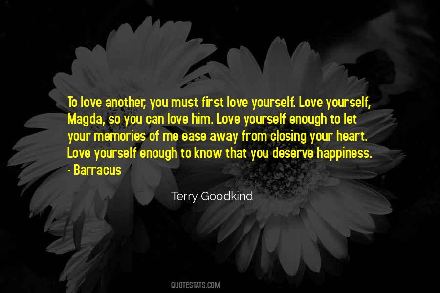 Quotes About Closing Your Heart #1788469