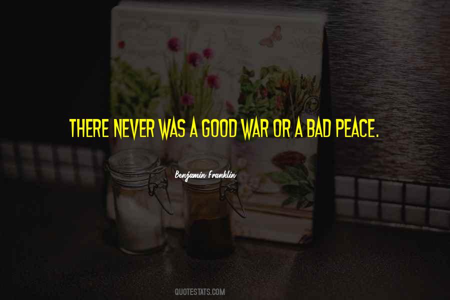 Good War Quotes #1792019