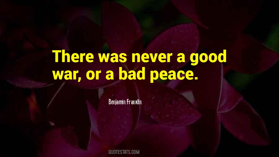 Good War Quotes #468717