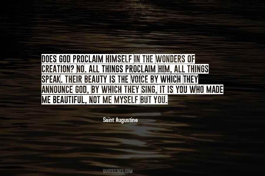 God Beauty Quotes #1355494