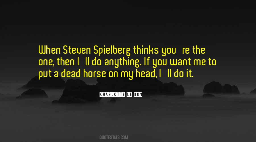 Quotes About Dead Horse #1067990