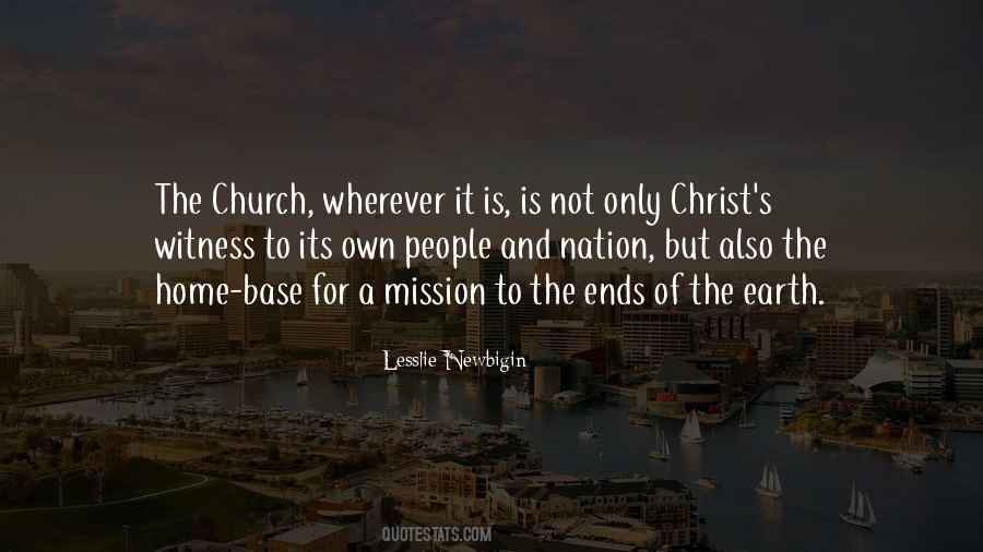Quotes About Mission Of The Church #1736922