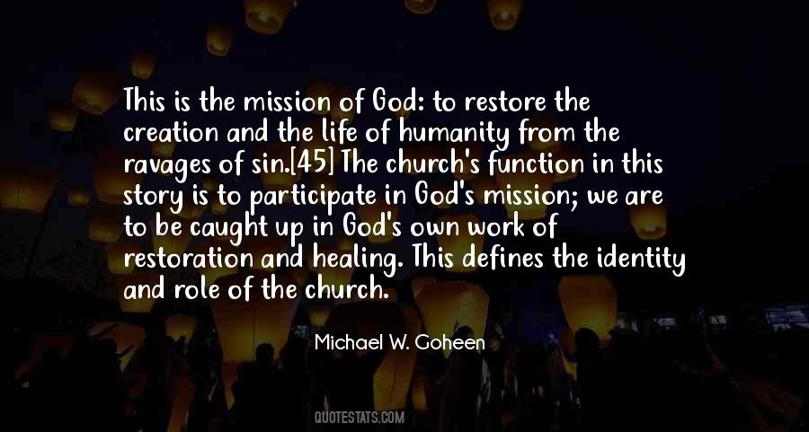 Quotes About Mission Of The Church #226314