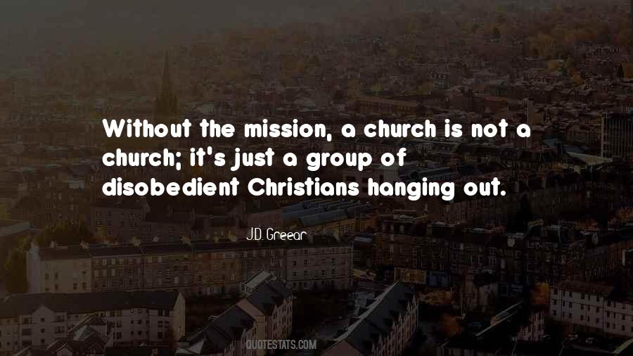 Quotes About Mission Of The Church #378490