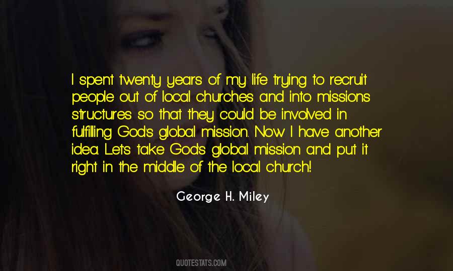 Quotes About Mission Of The Church #8641