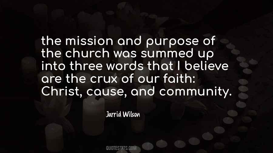 Quotes About Mission Of The Church #921810