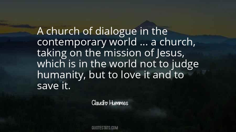 Quotes About Mission Of The Church #924306