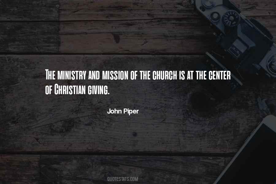 Quotes About Mission Of The Church #937804