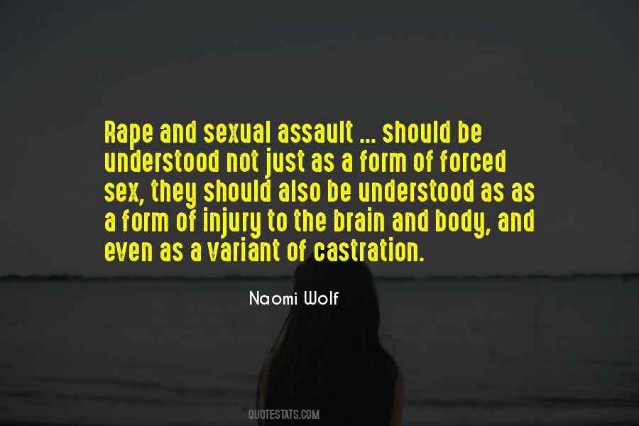 Quotes About Sexual Assault #265113