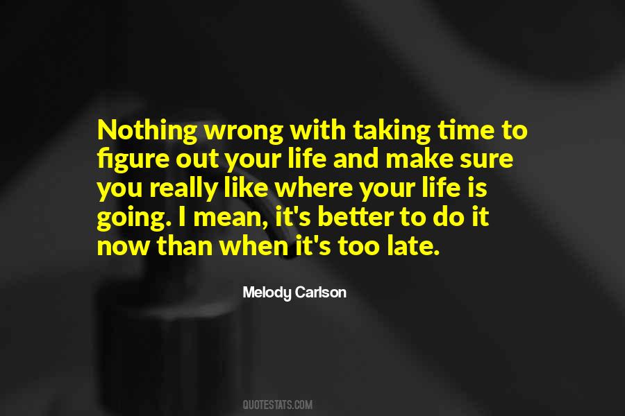 Quotes About Taking Time Out #1330445