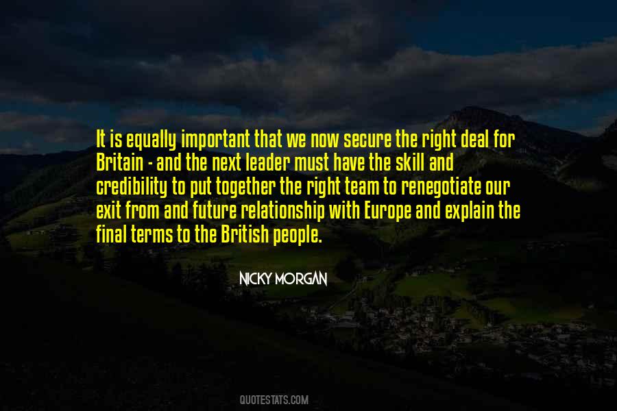 Right Team Quotes #541553