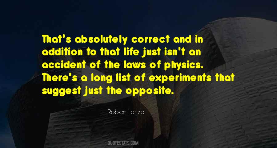 Quotes About Experiments #1031239