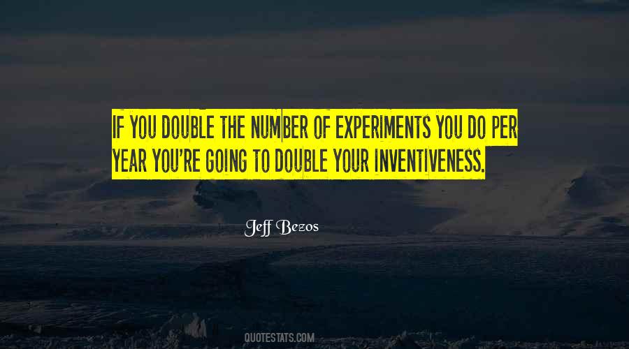 Quotes About Experiments #1426161