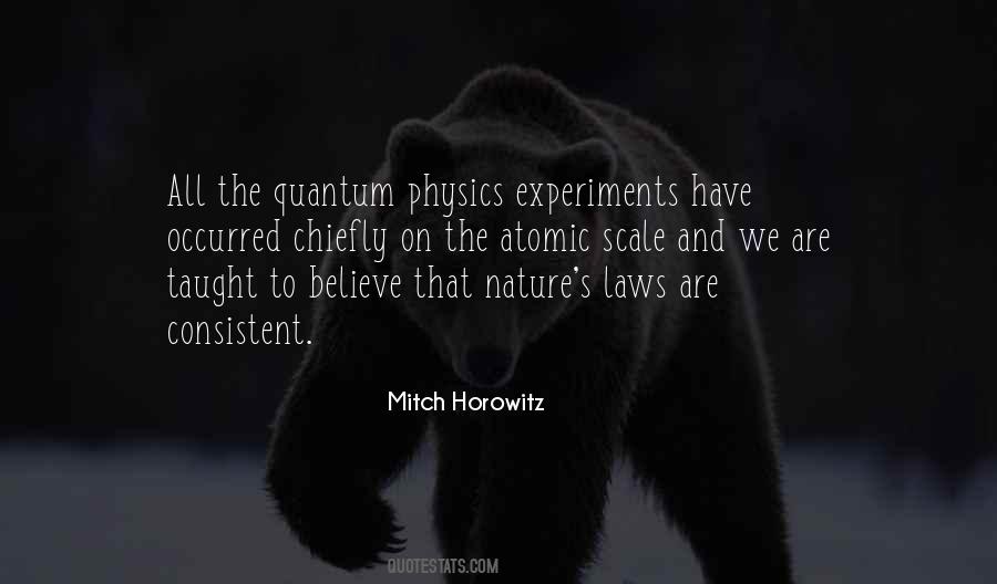 Quotes About Experiments #984850