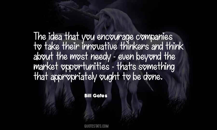 Quotes About Innovative Thinkers #1585929