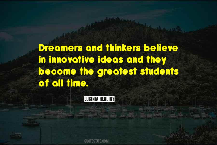 Quotes About Innovative Thinkers #647370