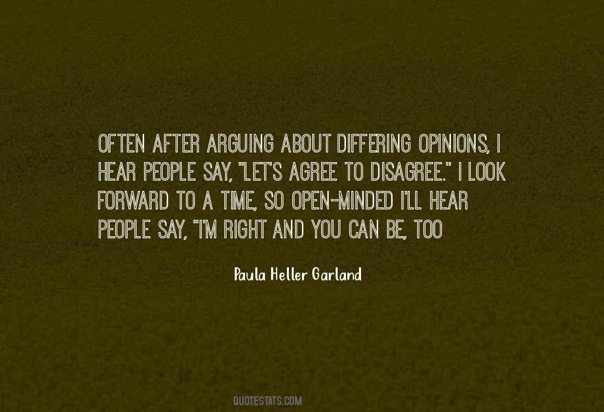 Quotes About Differing Opinions #1530687