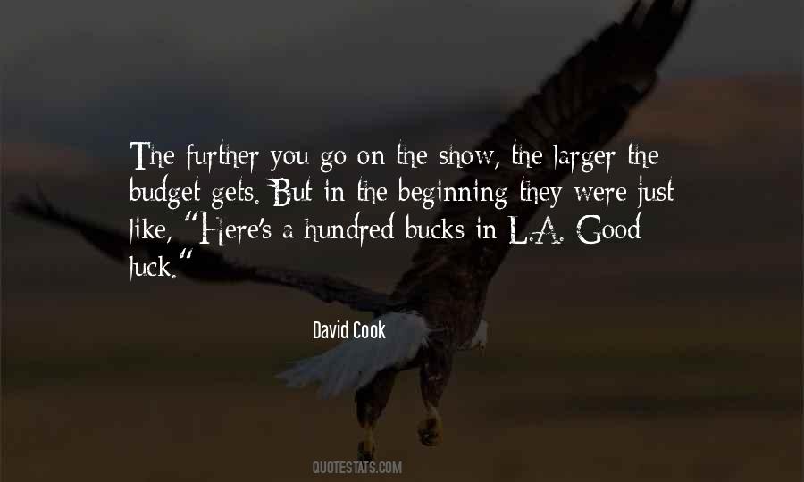 Quotes About Good Luck #1350122