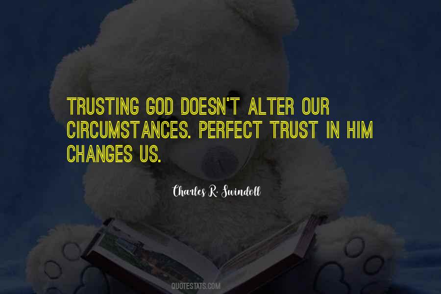 Quotes About Trusting God #190489