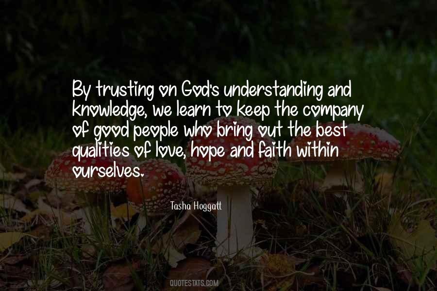 Quotes About Trusting God #400512