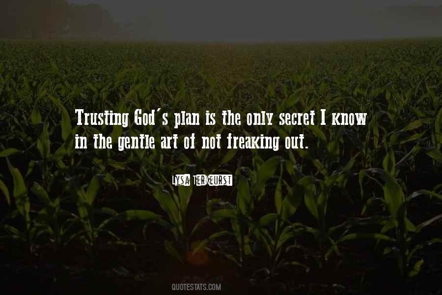 Quotes About Trusting God #533384