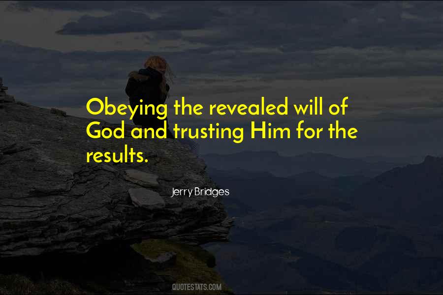 Quotes About Trusting God #603939