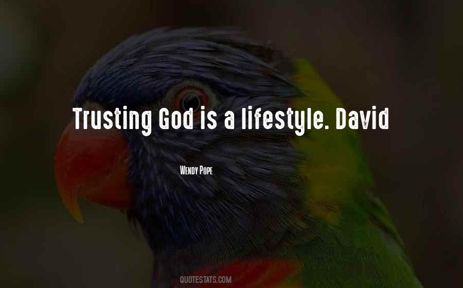 Quotes About Trusting God #786234