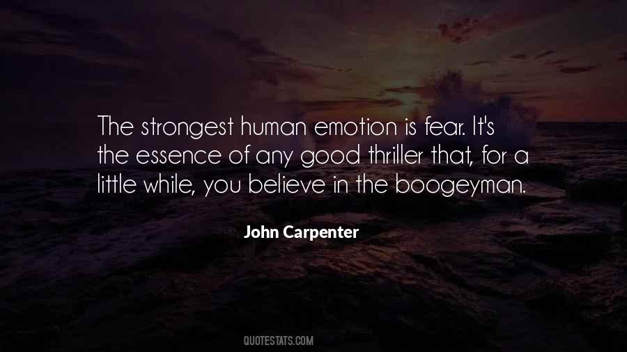 Quotes About Boogeyman #1013198