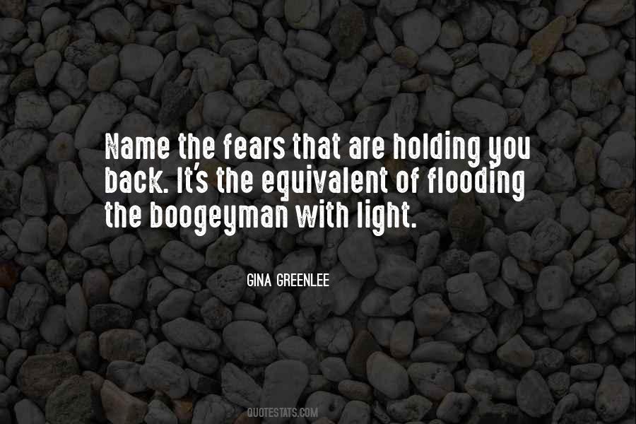 Quotes About Boogeyman #1047546