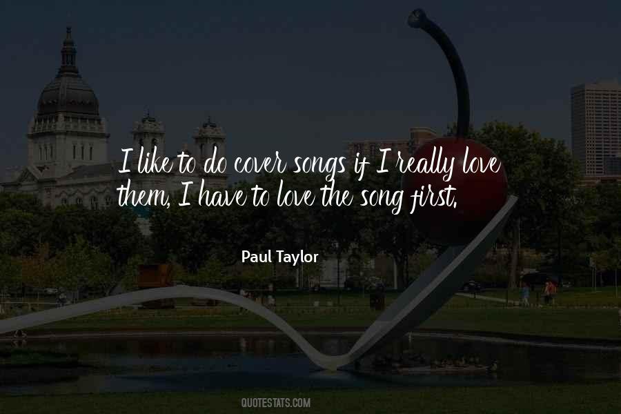 Quotes About Cover Songs #1531897